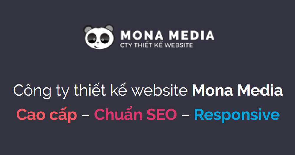 Dịch Vụ thiết Kế Web Nhà Hàng Chuyên Nghiệp Tại Mona Media