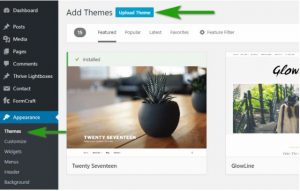 Chọn theme thích hợp.