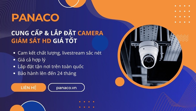 dịch vụ lắp đặt camera panaco
